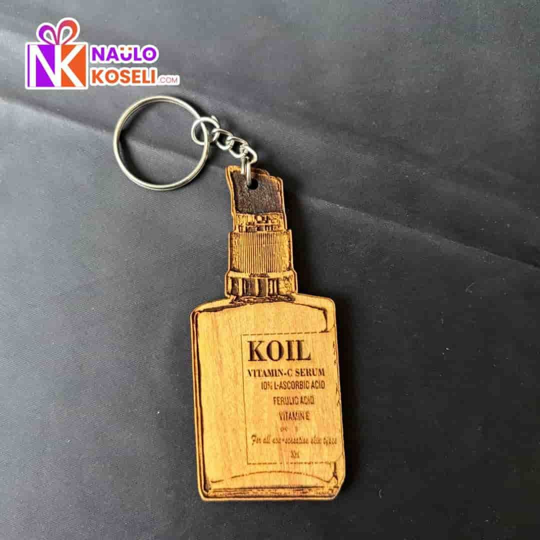 Custom Wooden Keyring