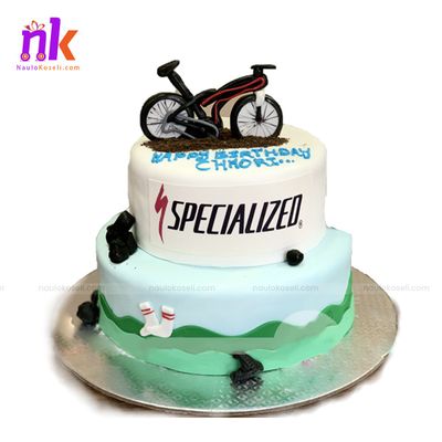 Cycle Themed Cake- 4 Pounds