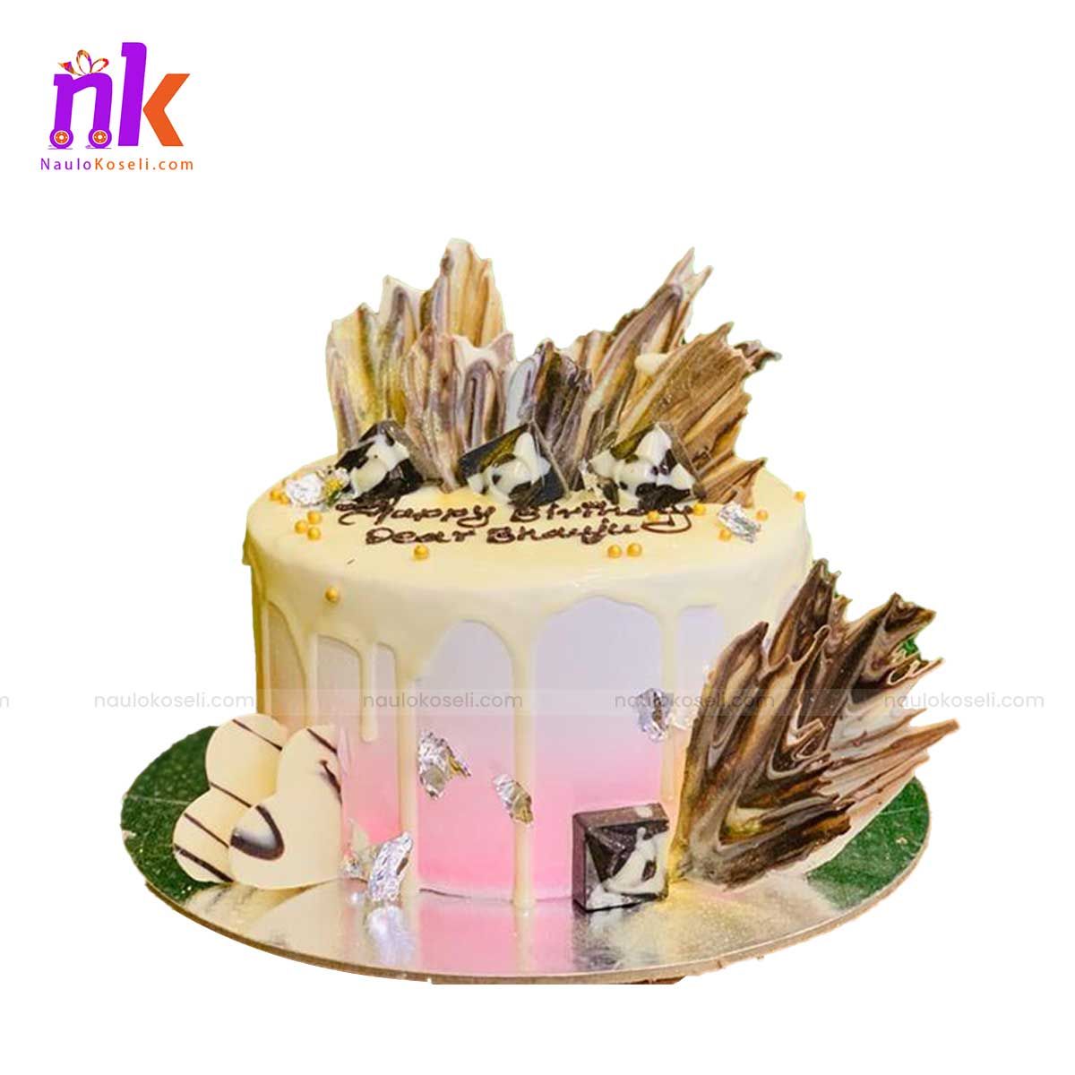 Birthday Cake with Toppings-1.5 Pounds