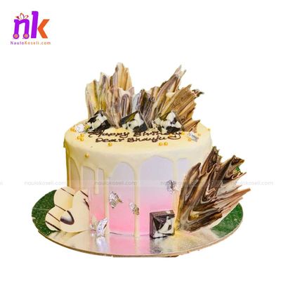 Birthday Cake with Toppings-1.5 Pounds